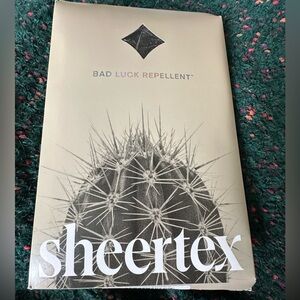 Rare Sheertex NWT Gold Glitter Rip-Resist Tights Size S